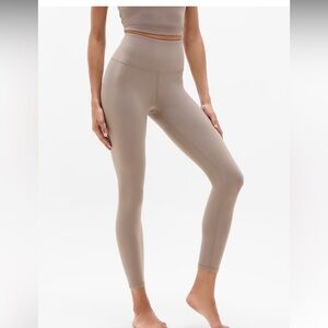 Athleta Ultra High Rise Elation 7/8 Tight - Legging - Tan - Size Small